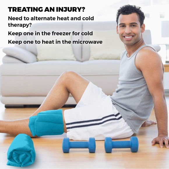 2 Pcs Relied Expert Microwavable Therapy Wraps - Picture 5 of 6